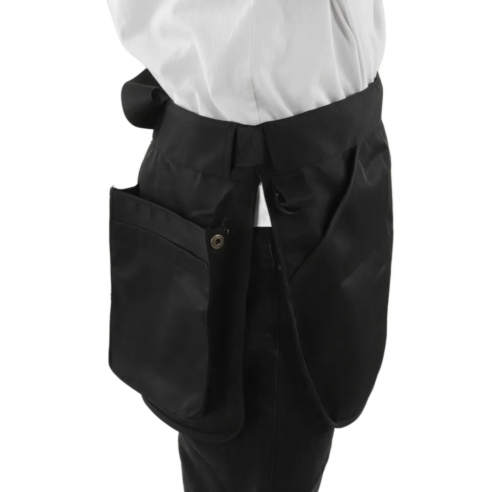 Tas Apron Pinggang Multi Kantong dengan Ritsleting, Sabuk Pinggang Multi Kantong yang Dapat Disesuaikan, Tas Sabuk Utilitas Nylon yang Tahan Lama
