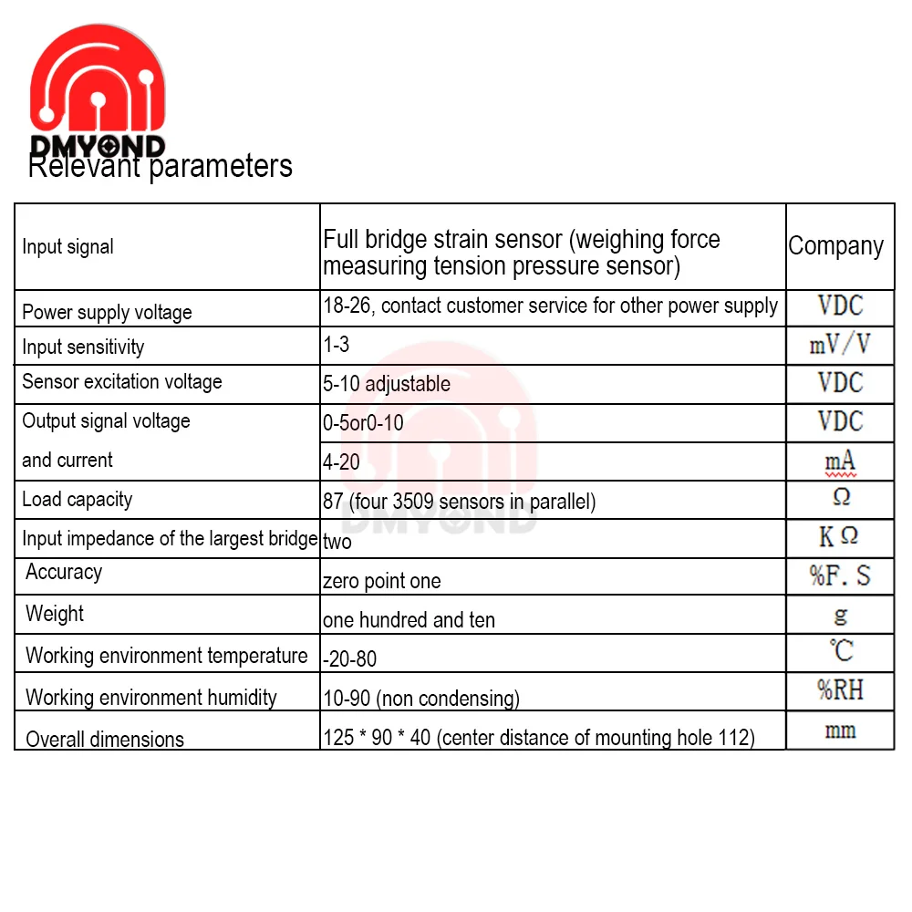 Imagem -05 - Sensor de Força Atual 0v10v Peso Transmissor 0v5v Tensão de Condução Ajustável Dc18-26v Jy-s85 420ma