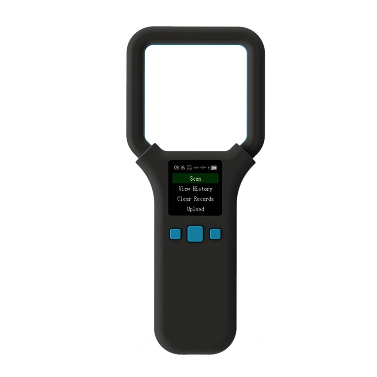 

A59T Animal RFID Reader 134.2Khz/125Khz USB Pet ID Scanner Animal Tag Reader Handheld Mini Scanner for Dog Cat Horse Black