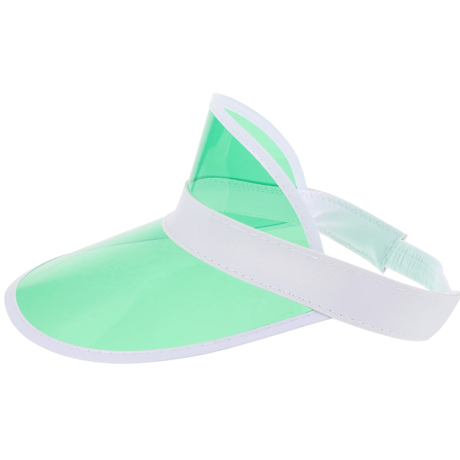 

Wide Brim Colored Sun Visor Hat Outdoor Breathable Sunshade Stylish Visors for Women Men Beach Pool Hiking Tennis