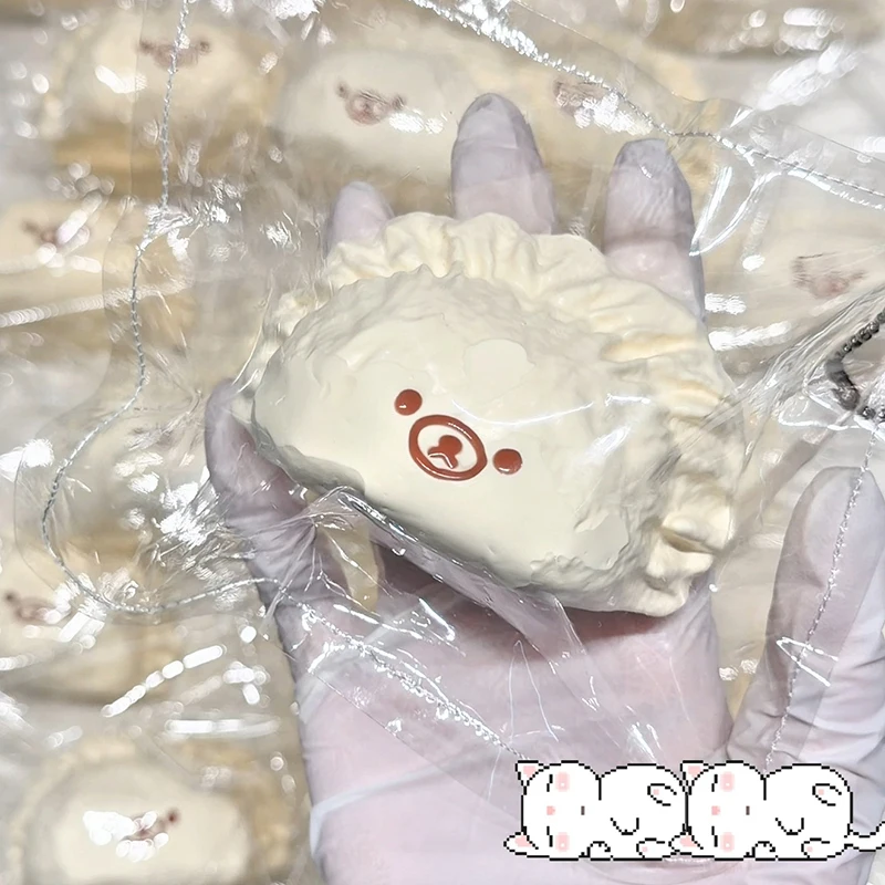 

BOLTIFY Handcrafted Taba Squishy: Sesame Paste / Beetroot / Egg / Jelly Dumpling Bear - Food Grade Silicone Stress Reliever