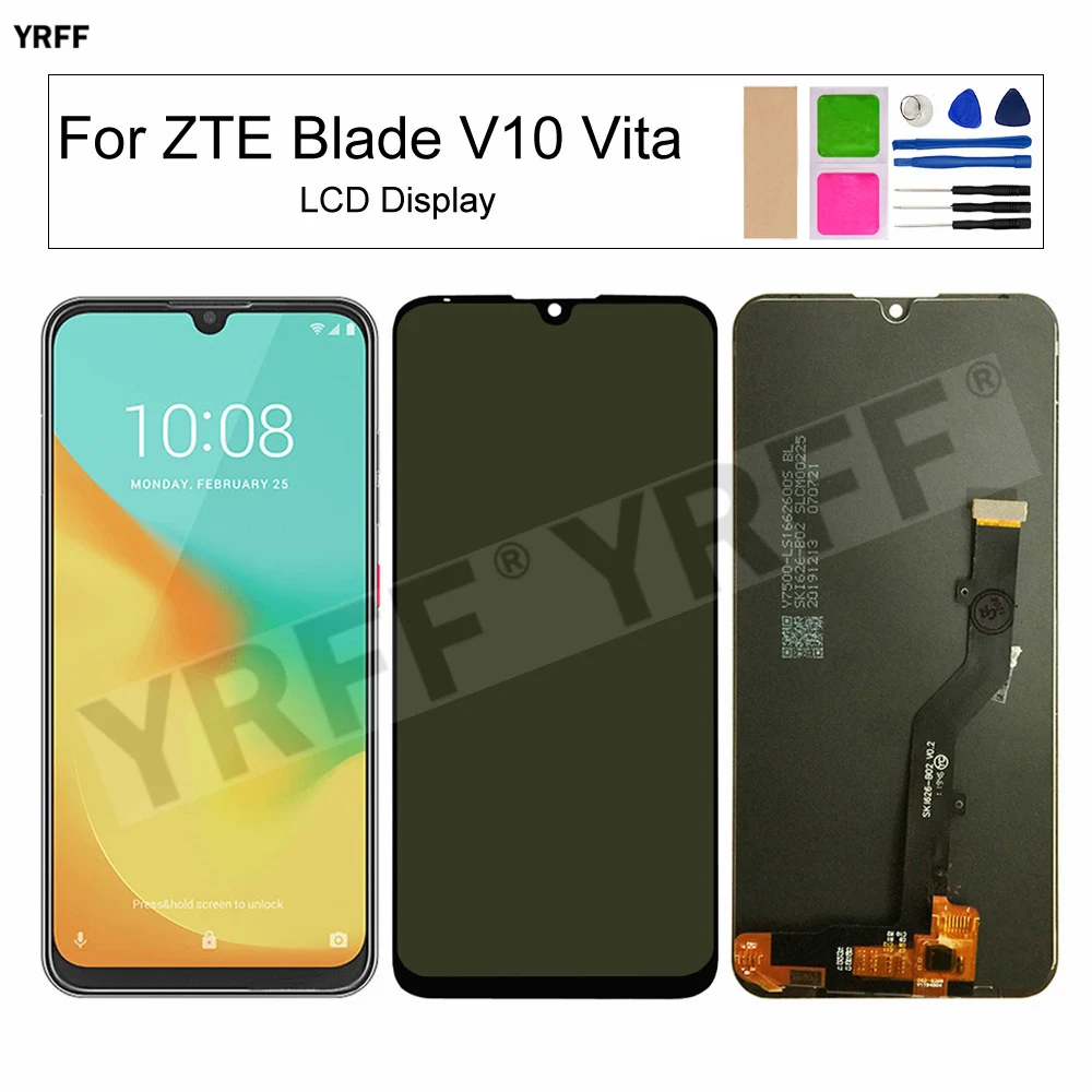 

Touch Screen Digitizer Assembly for ZTE Blade V10 Vita LCD Display, 6.26 "Inch