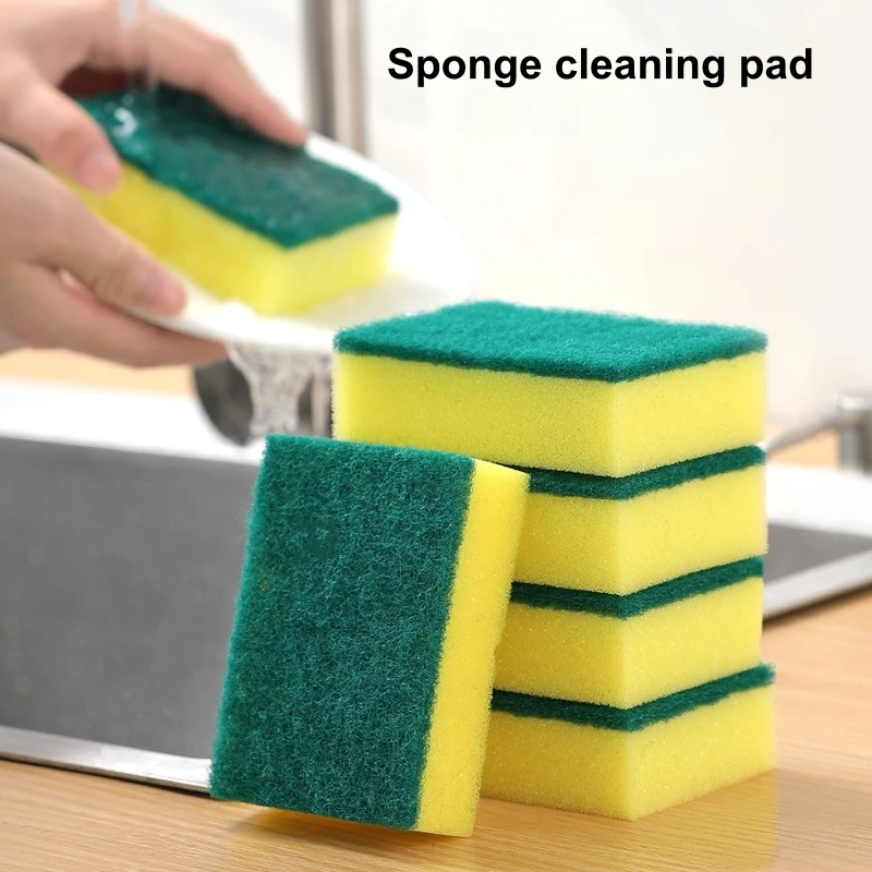 

Многоразовая двухсторонняя чистящая губка для мотоцикла, кухонная чаша, салфетки, подушечки для мытья посуды, щетка для мытья посуды, инструменты для чистки дома