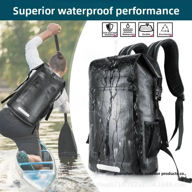 NEWBOLER Outdoor Sports Multifunctional Backpack TPU Waterproof Hiking Breathable Backpack