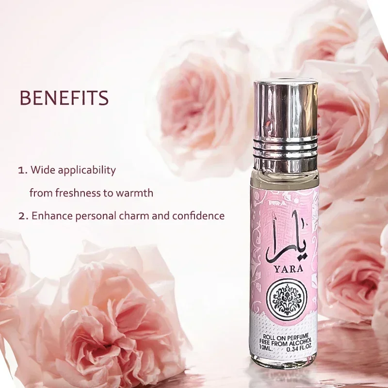 10ml High Quality Brand Long Lasting Perfume Women's Milk Fragrance Pheromones Men's Scented Body Spray Fruit Jasmine Rose Amber