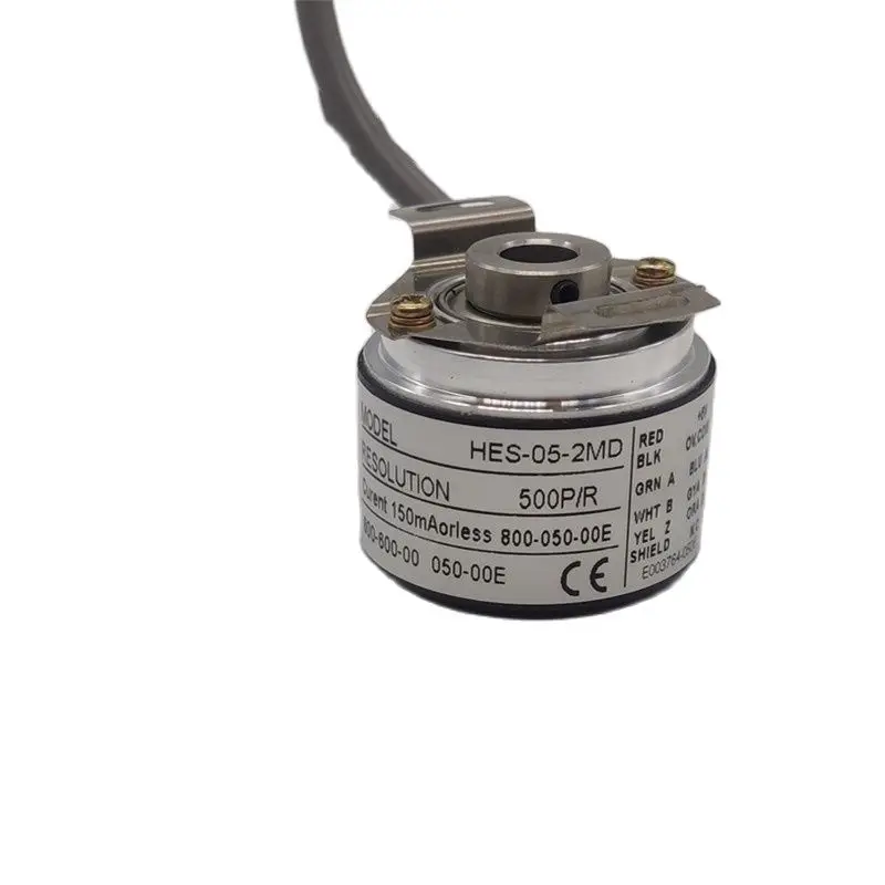 HES-02-2MD Incremental Rotary Encoder 200P/R 8mm Hollow Shaft 5V Line Driver