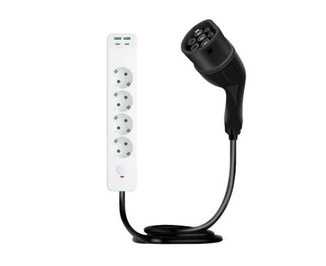 3.5kW European Standard Discharging Socket Strip - EV V2L Ready, Overload Protection, Universal Compatibility