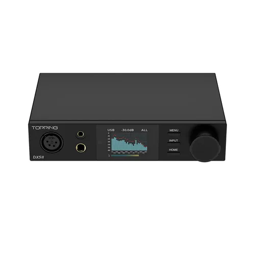 Imagen 2 del producto TOPPING DX5 II DAC totalmente equilibrado y amplificador de auriculares Combo Dual ES9039Q2M DSD512 PCM768kHz amplificador decodificador LDAC