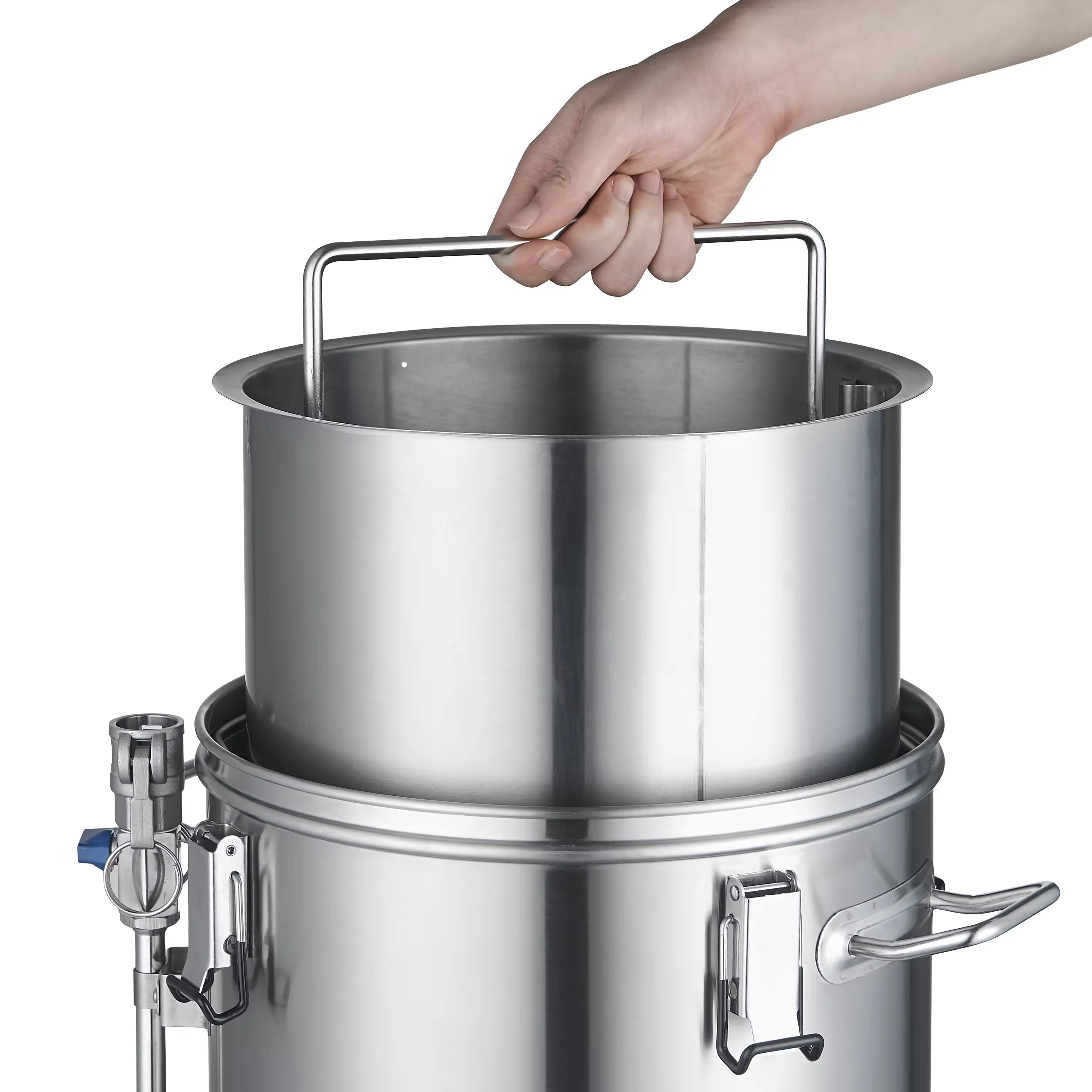 Hot Selling 35L Micro Control LED Beer Brewing Machine Whole Set Beer Brewer for Home Use Bar Use