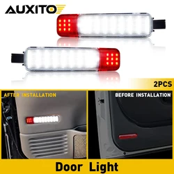 AUXITO 2Pcs LED Door Panel Lights Courtesy Lamps 12V for Chevrolet Avalanche Suburban Silverado Classic 1500 2500 3500 HD Tahoe