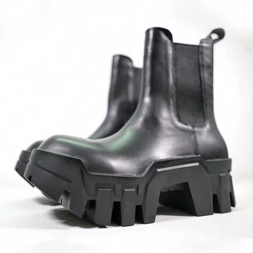 

Черные высокие ботинки Ngvp # nigo6738