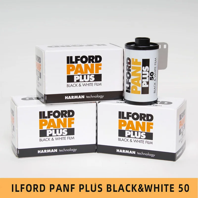 

1/3/5/10 ROLLS For ILFORD Pan+50 Ilford 135 Black and White 35MM Film PANF PLUS 50 Media Photography Black And White Film