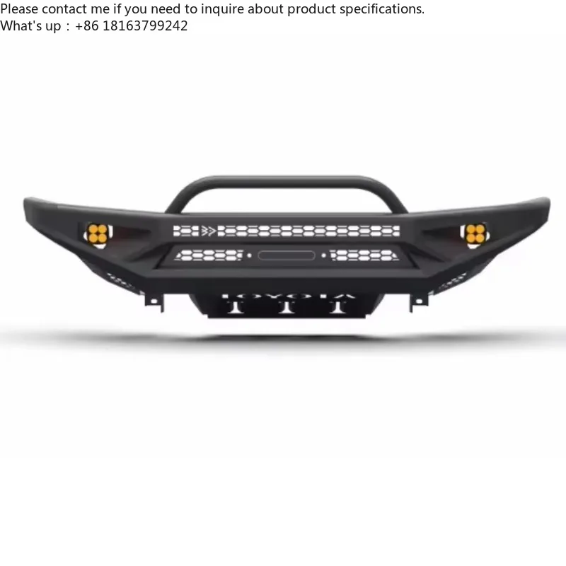

Car Front Bull bar for LC120 Explorer Front Bumper Outer Bumper Magnesium Aluminum Alloy 4mm Inner Bracket 5mm