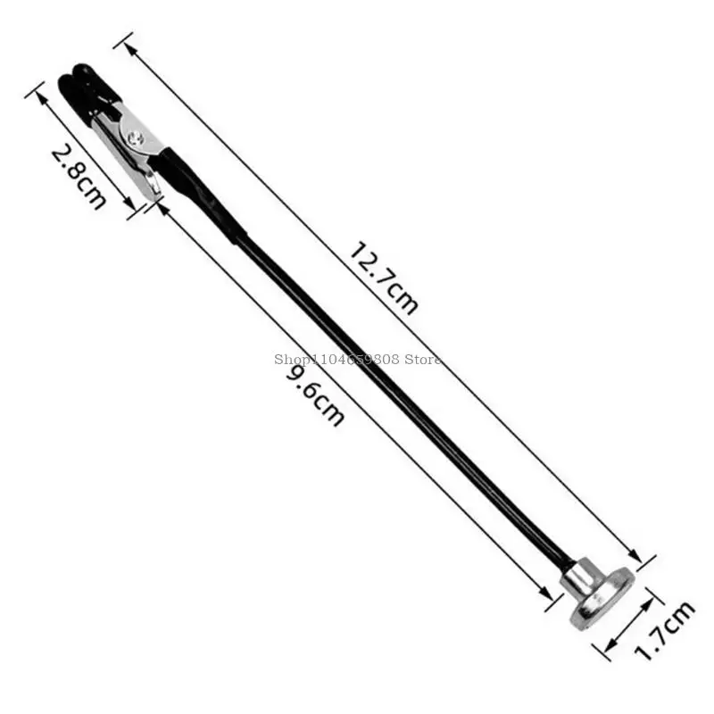 

12 шт. регулируемые магнитные зажимы на гибкой шее, стальная коробка для домашних студий, магазинов моделей и образовательной