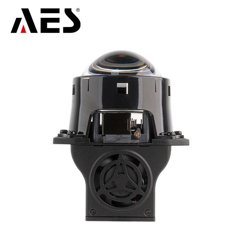 2025 TIR Prism AS010 قصيرة الحجم BiLED المصباح 2 قطعة عدسة العارض مروحة كبيرة عدسة زرقاء لجميع ترقية الإضاءة السيارات #2