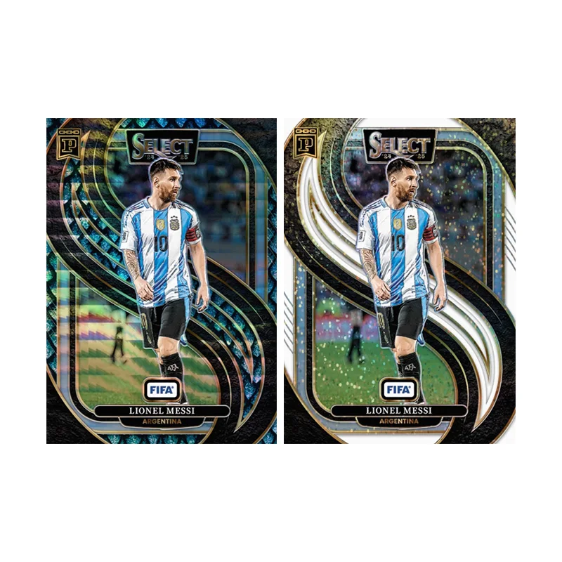 محلية الصنع لتقوم بها بنفسك بانيني فيفا كأس العالم لكرة القدم سلسلة ليونيل ميسي التوقيع جمع بطاقة اللعب هدية #5