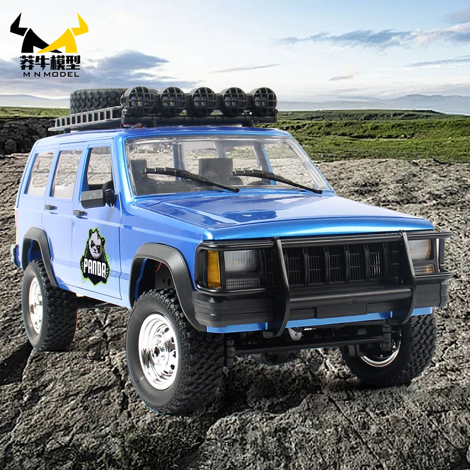 MN نموذج 1/12 التحكم عن بعد الباندا 4WD على الطرق الوعرة سيارة التضاريس مركبة تسلق شاحنة الصخور الزاحف جمع لعبة للكبار هدية