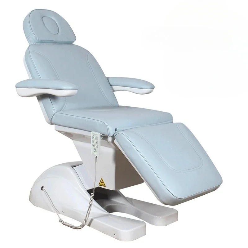 Nordic beauty salon special liftable massage bed full electric multi-functional embroidery bed