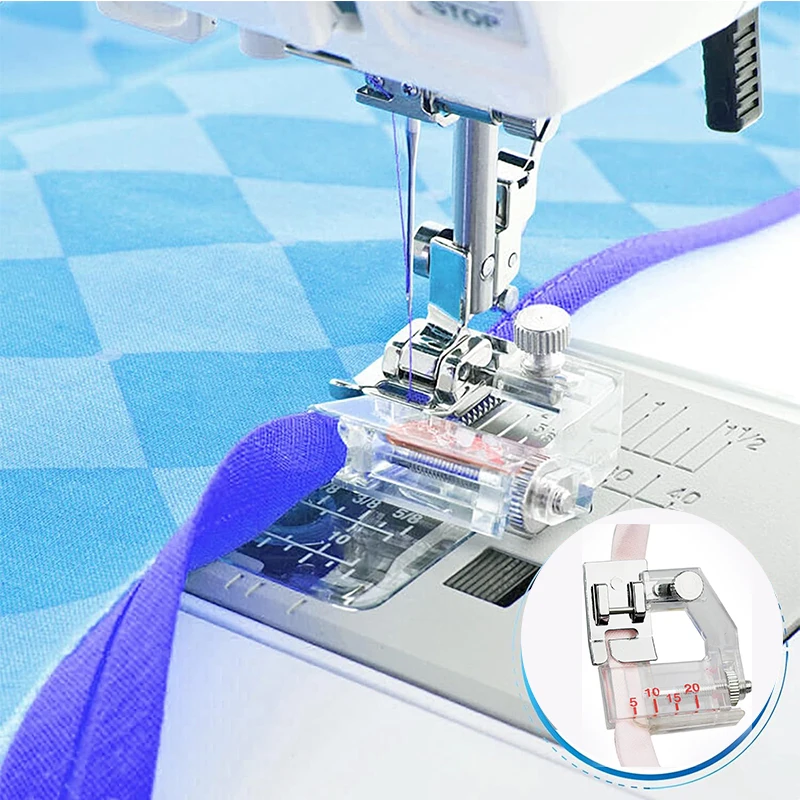 Binding Tape Bias - Adjustable Bias Tape Binding Foot Snap
