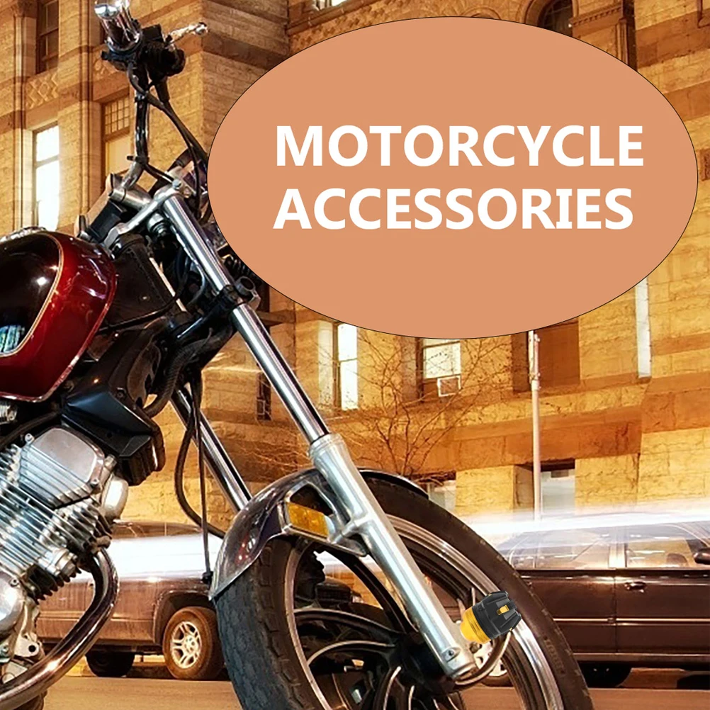 

4Pcs Front Fork Cup Accessories Durable PP Aluminum Material Motorcycle Scooter Frame Sliders Wheel Crash Protector Red Yellow