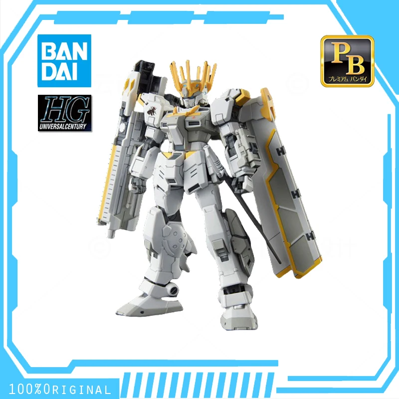 

In Stock BANDAI ANIME HG 1/144 HGUC PB LIMITED RX-80WR WHITE RIDER Assembly Plastic Model Kit Action Toys Figures Gift