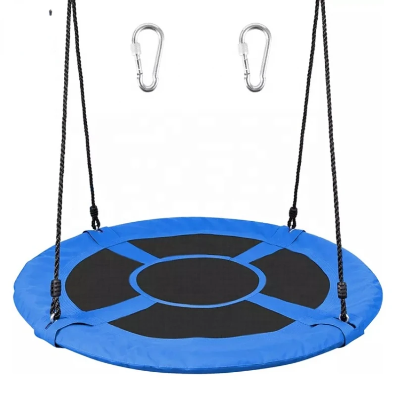 Supplier Factory Manufacturer 40 inch Kids Outdoor Foldable Round Mat Platform Tree  Swing