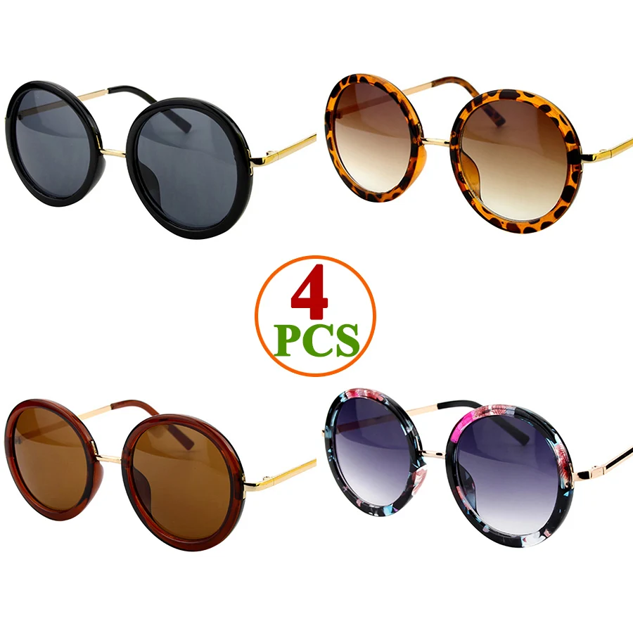 Retro Runde Sonnenbrille Damen Markendesigner Outdoor Reise Fahren Vintage Sonnenbrillen Herren Unisex Mädchen Damen 5 Farben Bestseller – Detail 23
