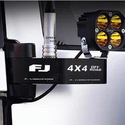 Foruxiliary Lamp Mount For Toyota Fj Cruiser Antenna Bracket Reversing Rear Lights FjCruiser Modification Accessories 2007~2020
