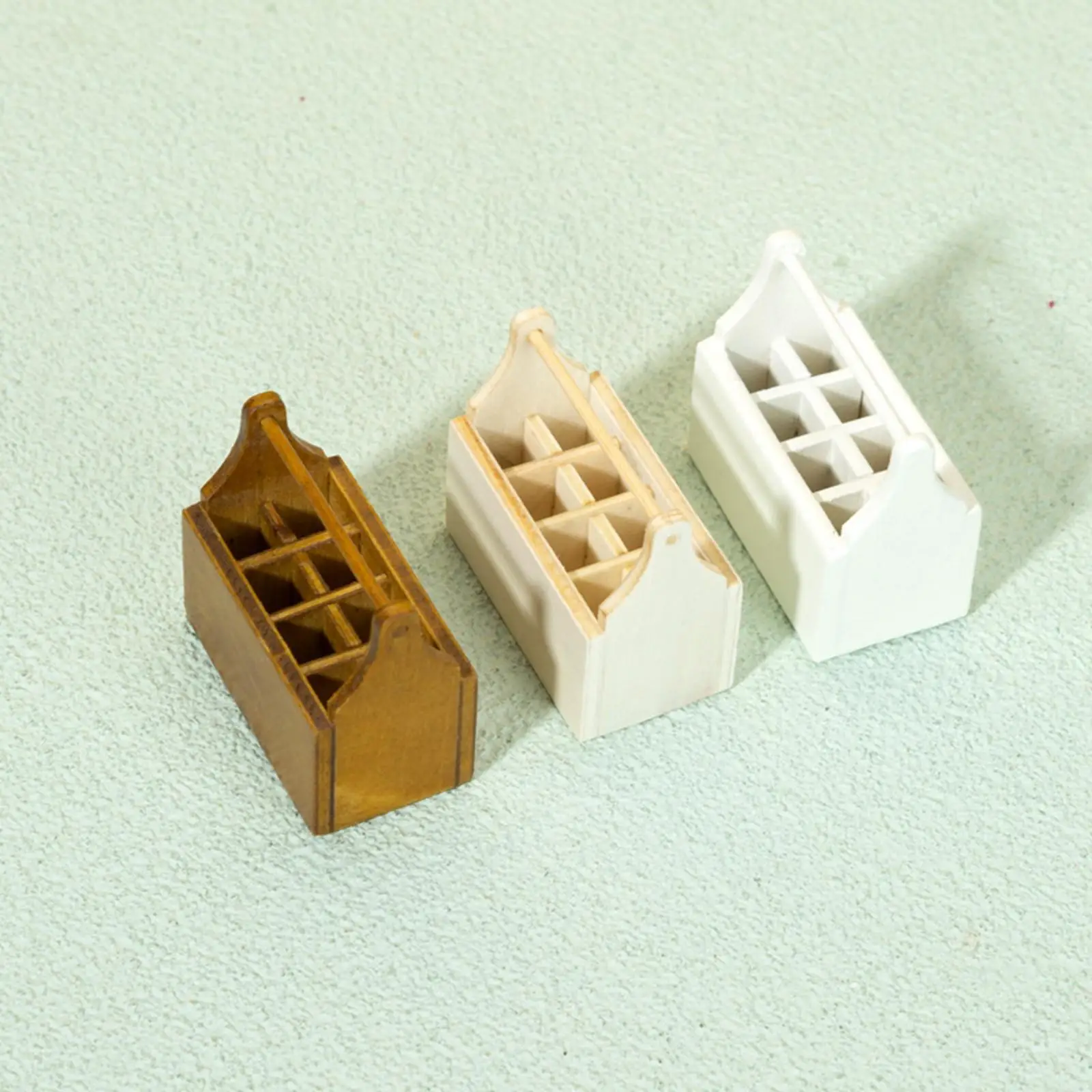 

Mini Dollhouse Tool Storage Case Furniture Dollhouse Accessories Living Room