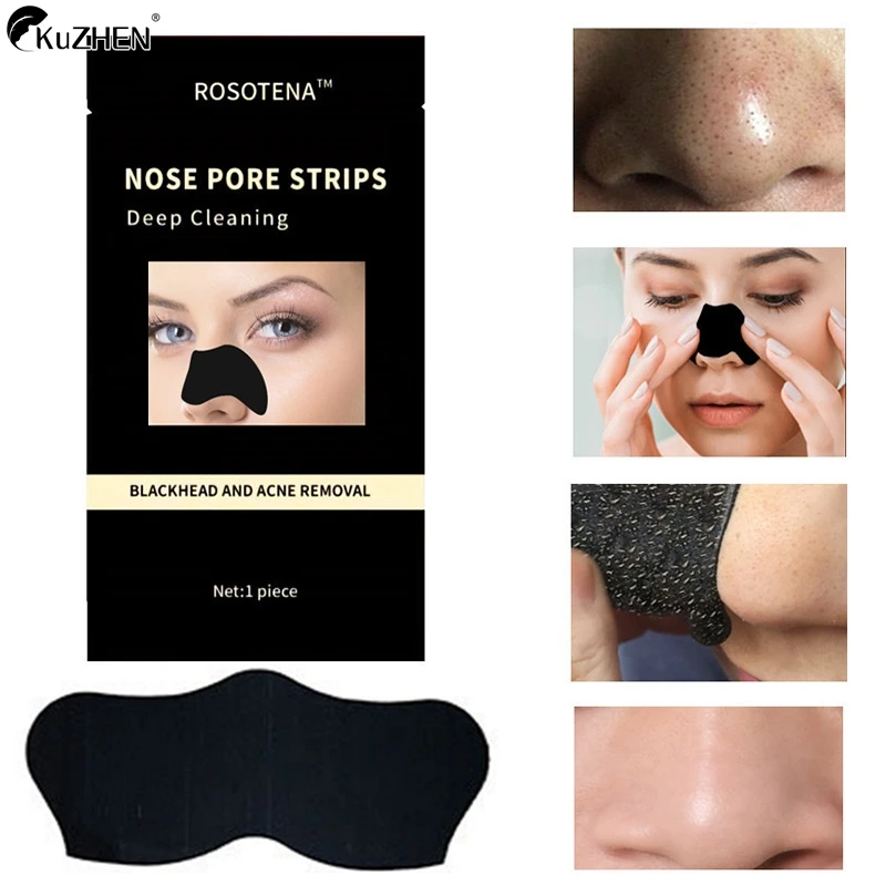 1/5/10Pcs Unisex Blackhead Remove Mask Peel Nasal Strips Deep Cleansing Shrink Pore Nose Black Head Remove Stickers Care Mask