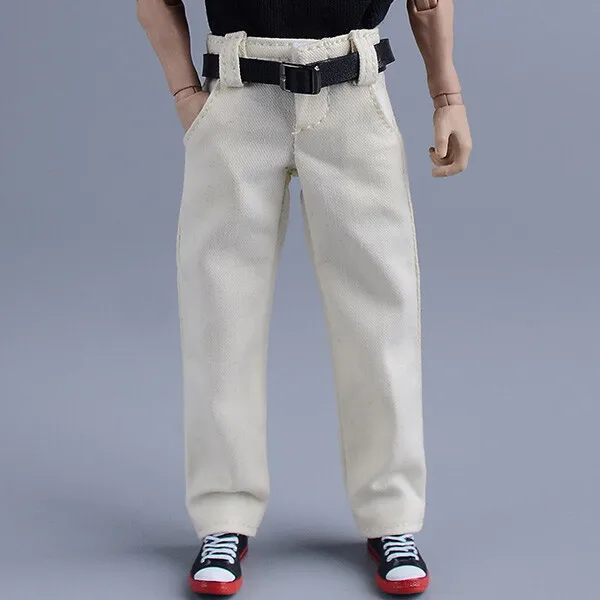 6인치 피규어용 1/12 스케일 캐주얼 스트레이트 레그 롱 팬츠 모델