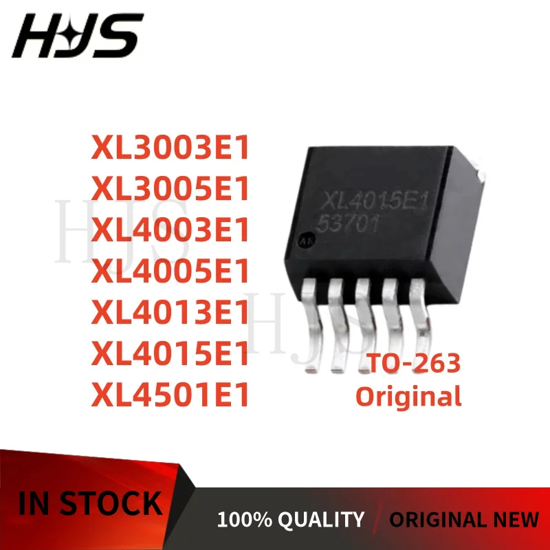 5Piece Original XL3003E1 XL3005E1 XL4003E1 XL4005E1 XL4013E1 XL4015E1 XL4501E1 TO-263 Voltage-reducing DC-DC converter IC chip