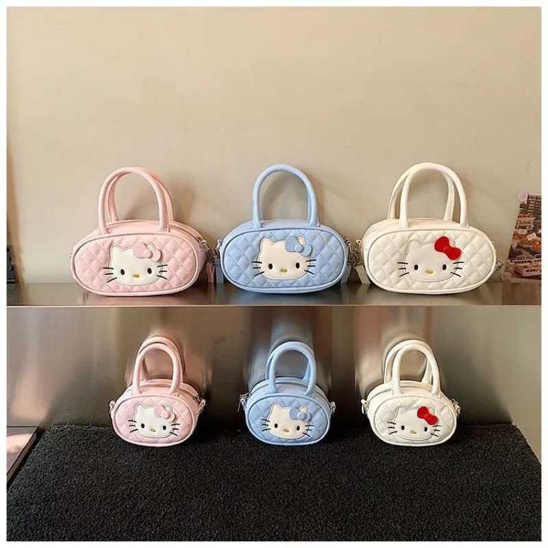 

Sanrio Hello Kitty 2026 New Model Handbag Crossbody Shoulder Bag Good Looks Simple Fashion Birthday Gift Cartoon CuteHot Selling