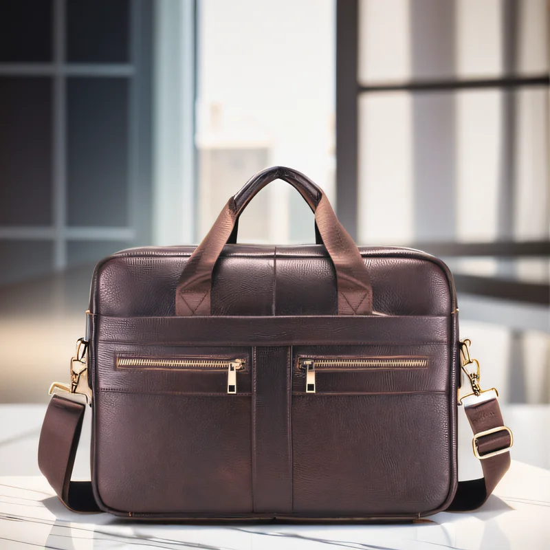 

Business Man Briefcase Large Capacity Men Laptop Teacher Executive Briefcase Office Tote Bag Laptop Shoulder High Quality Bag