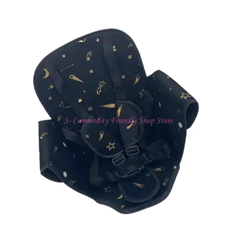 85AE Five-Point Harness Cushion Breathable Belt Mat for Infants Long Rides