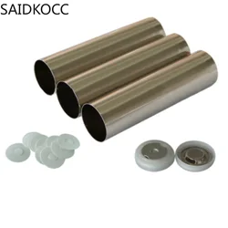 SAIDKOCC 100 PCS 18650 Cylinder Cell Cases with Anti-Explosive Cap and Insulation O-ring for 18650 Cylindrical Battery