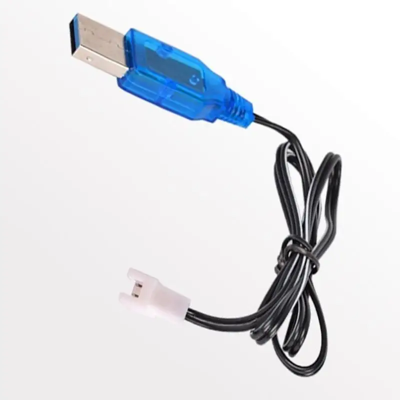 652F Lithium Battery Wire XH2.54-2P Reverse/Forward Plug 400mAh 3.7V Charging Cable Cord for Aircraft Model UAV