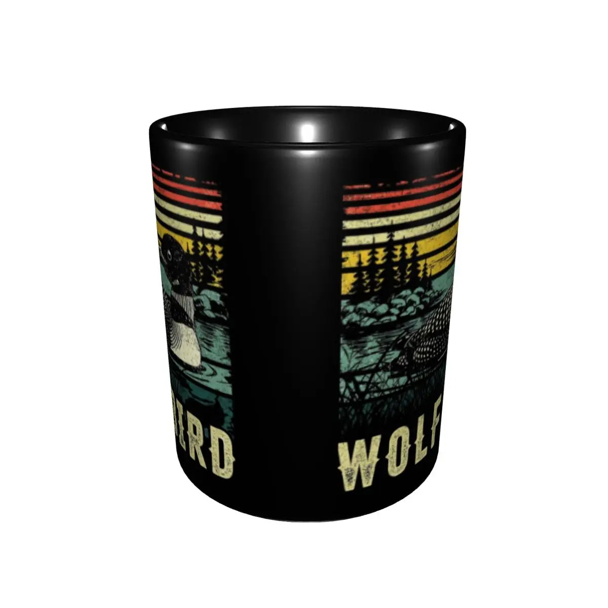 Cute Heated Rivalry Stupid Canadian Wolf Bird Tea Cup Room Mugs