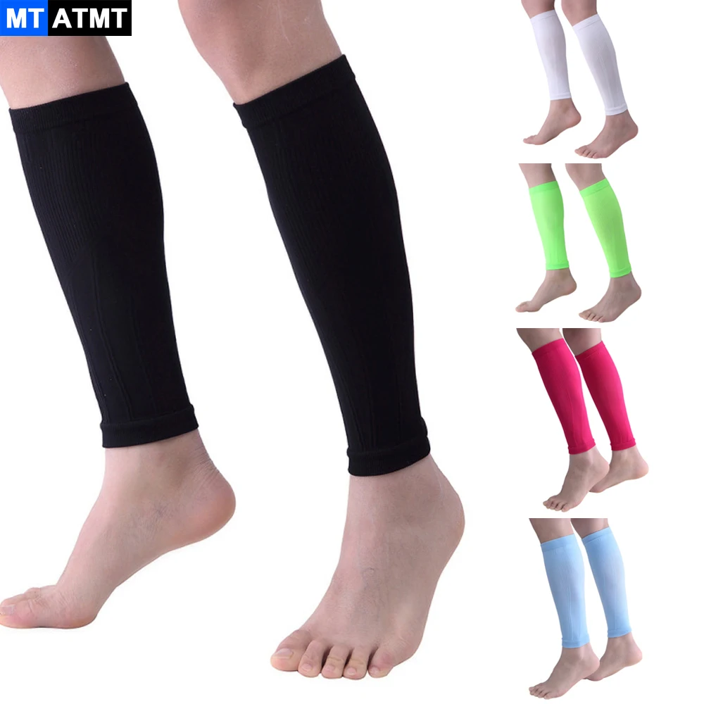 MTATMT 1Pair Calf Compression Sleeve for Women Men Leg Brace for Running, Cycling, Shin Splint Support for Working out, One Size