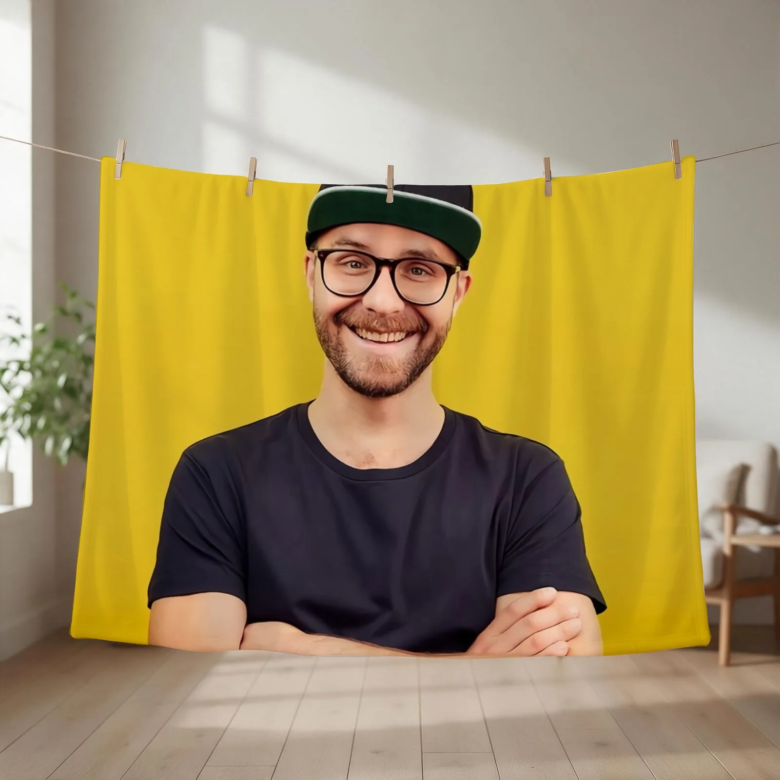 Mark Forster Style Throw Blanket couch cozy soft plush fuzzy picnic outdoor blanket