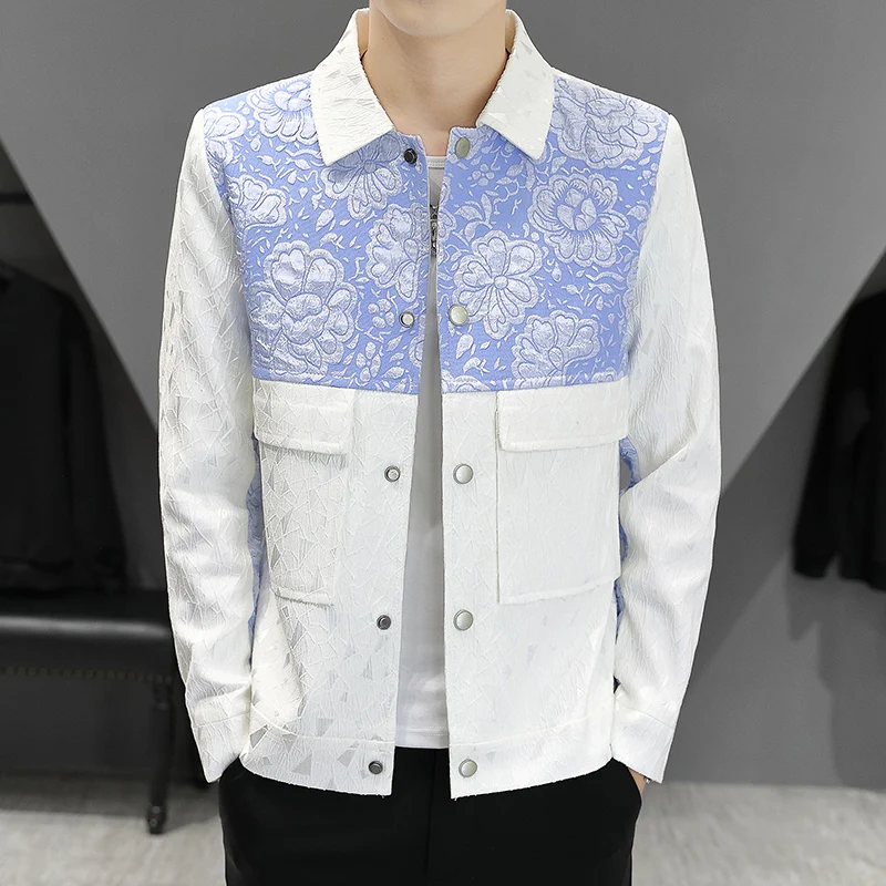 

Men's stylish Casual Small suit jacket New Korean casual jacket Stylish and handsome small suit