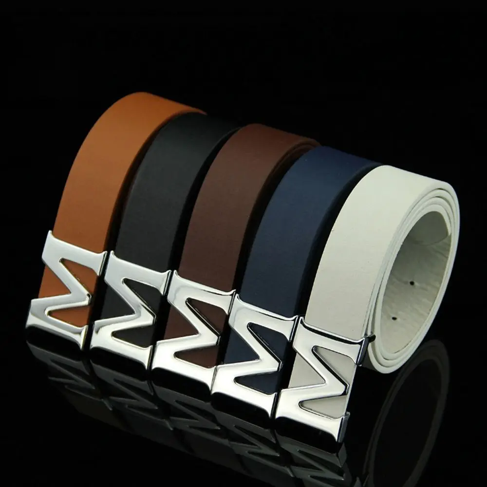 

Регулируемые широкие боковые универсальные украшения для платья в стиле панк, металлическая пряжка с буквой M, корейские пояса, женские поясные ремни, мужские поясные ремни