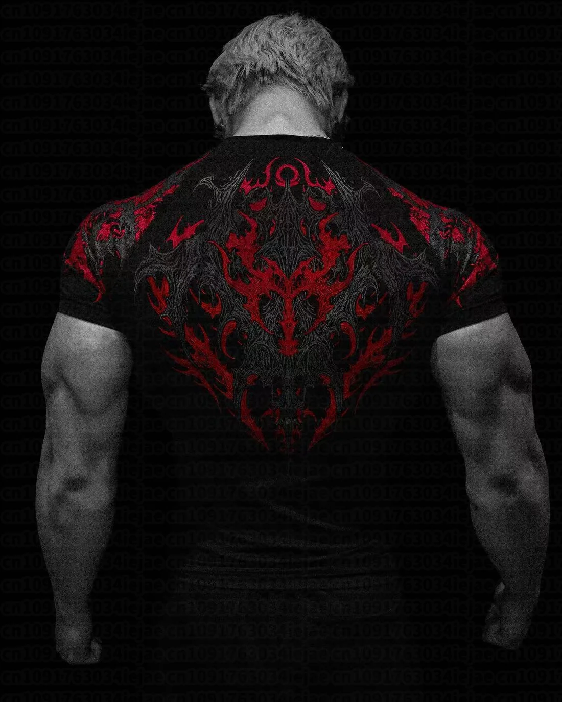 2026 Neues Herren-Kompressionsshirt Schnelltrocknendes Muskeltraining-T-Shirt Hochelastisches Sport-Oberteil für Männer Sommer-T-Shirt Herren Kinder – Detail 5