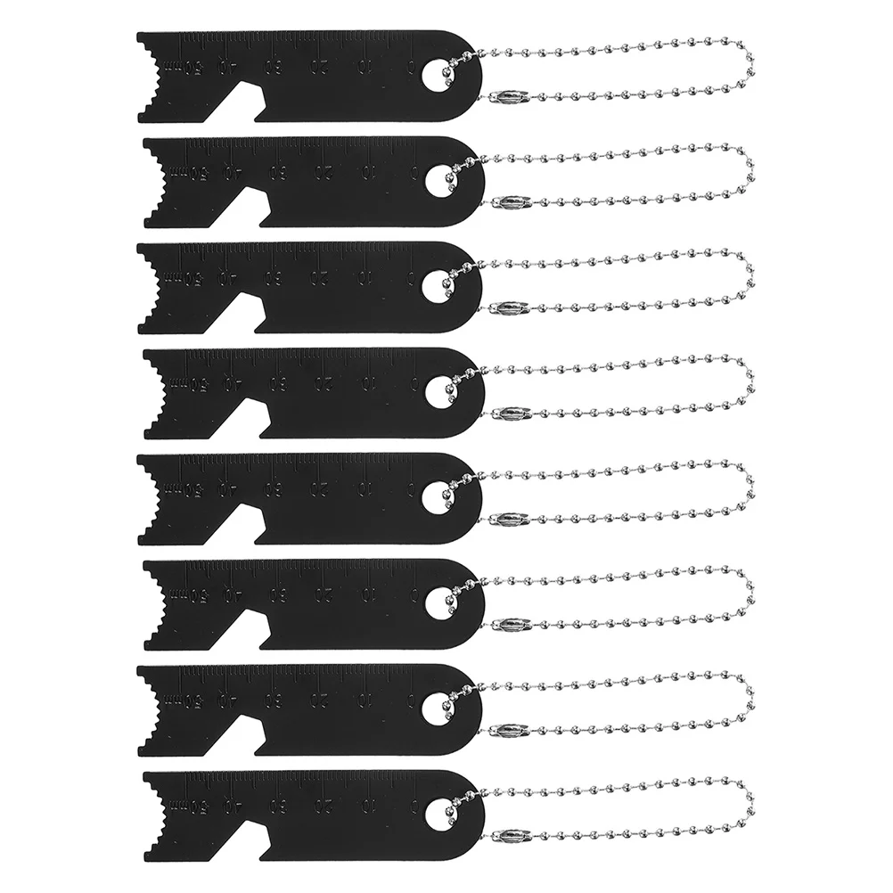 8 Pcs Outdoor Flint Scraper Camping Accessories Rods Striker Magnesium Fire Starting Tool Manganese Steel Lighters