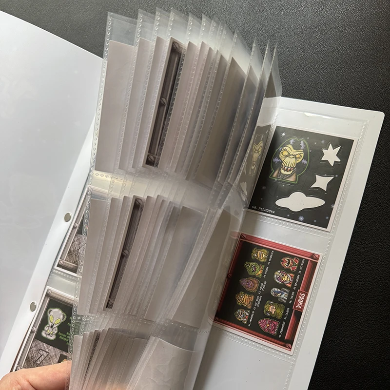 Lote De Tazos Sabritas Hielocos Alien 60 unidades de cartões e adesivos coleção de álbum completo presente de colecionador pode brilhar no escuro