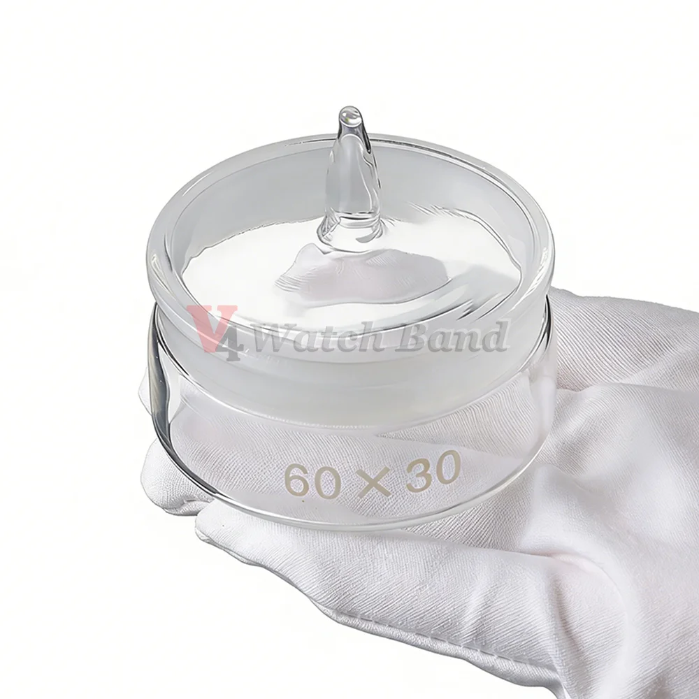 Watch Repair Tool Component Watch Repair Oil Storage Tank Accessories Clean Glass Cup Transparent Bottle Alcohol Cup Watchmakers