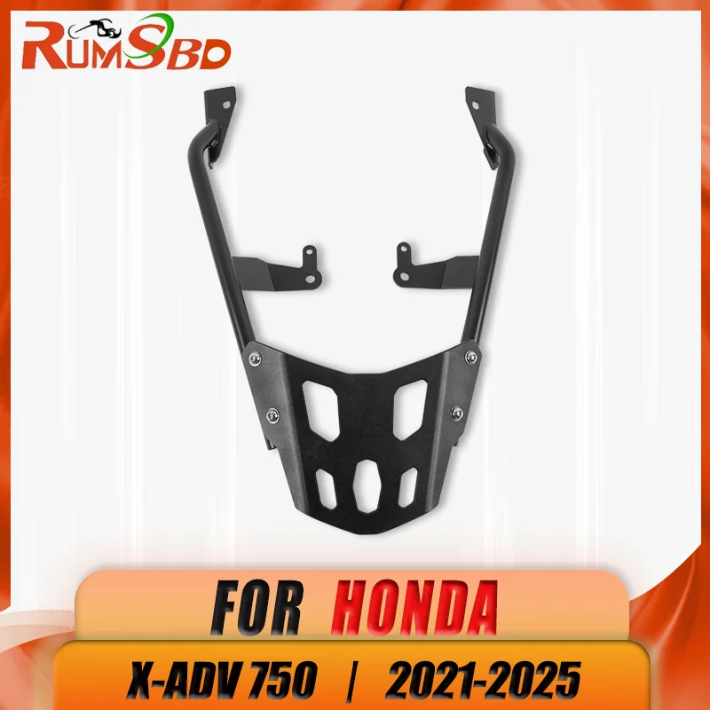 

For Honda X-ADV 750 XADV 2021-2024 Rear Luggage Rack Tail Board Holder Cargo Shelf Carrier Top Mount Motorcycle Accessory