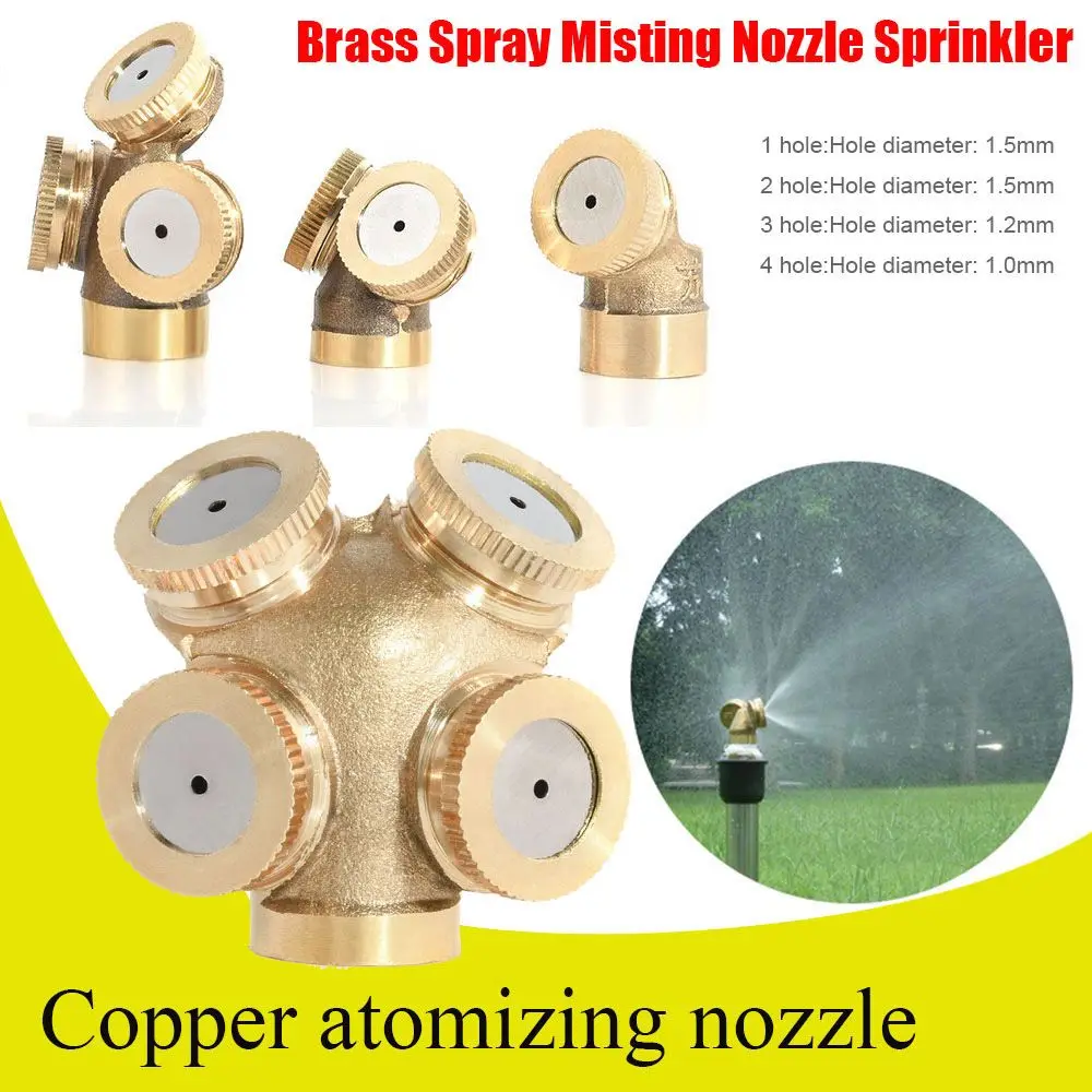 Buse de pulvérisation réglable pour système d'irrigation de la pelouse, connecteur de poussière fraîche domestique, arroseurs de brumisation, outils de jardin