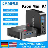 KAMRUI Mini Gaming PC AMD Ryzen 5 7430U 16/32GB DDR4 512GB M.2 SSD Radeon RX Vega 7 Win11Pro WiFi6 BT5.2 4K UHD Desktop Computer