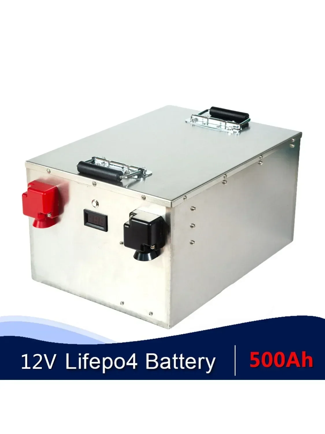 

LiFePO 4 12v 100ah 500aH lithium iron phosphate battery suitable for solar system RV camping-